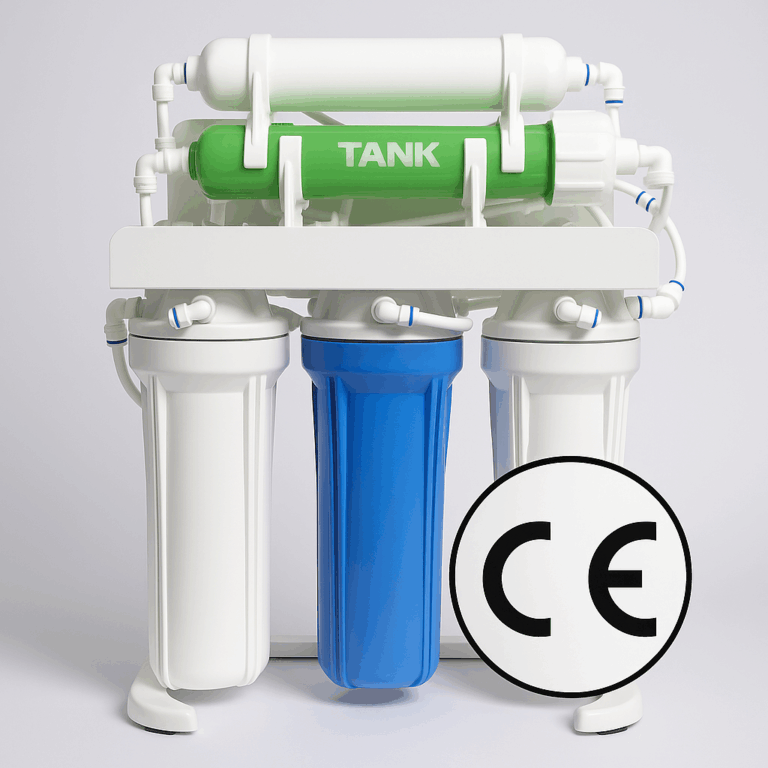 اهمیت استاندارد CE در دستگاه تصفیه آب