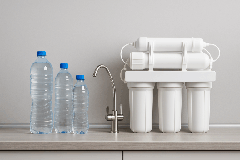 مقایسه آب معدنی و دستگاه تصفیه آب؛ کدام بهتر است؟