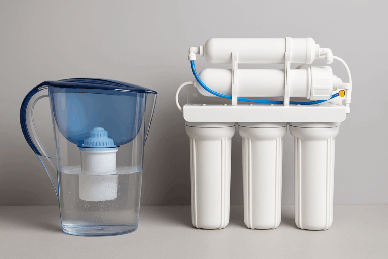 دستگاه تصفیه آب بهتر است یا پارچ‌های فیلتر‌دار؟